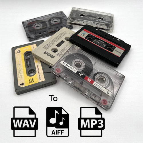 Audio tape to digital