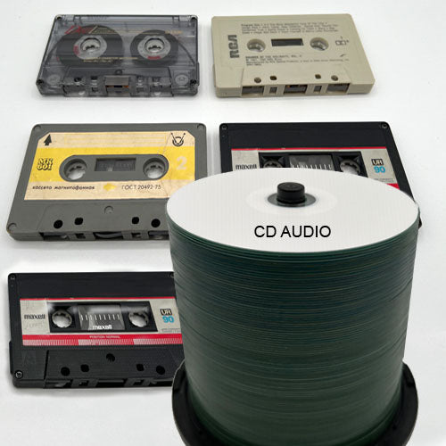 Audio tape to CD