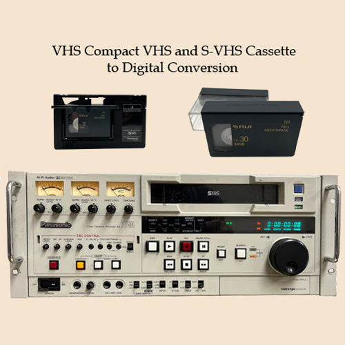 VHS Compact Video Tape to Digital Conversion